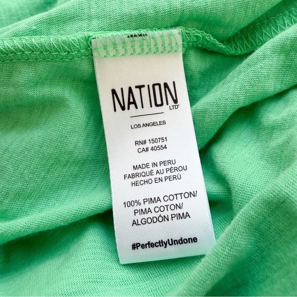 NATION LTD • Brittini Smocked Waist Midi Dress in Katydid - Picture 11 of 14